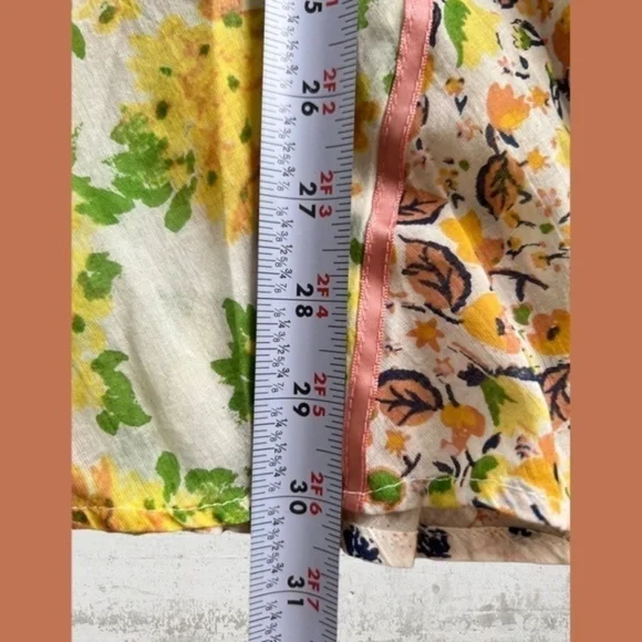 FREE PEOPLE Wildflower Airy Cotton Patchwork Oversized Minidress w/Slip NWT - Picture 15 of 16